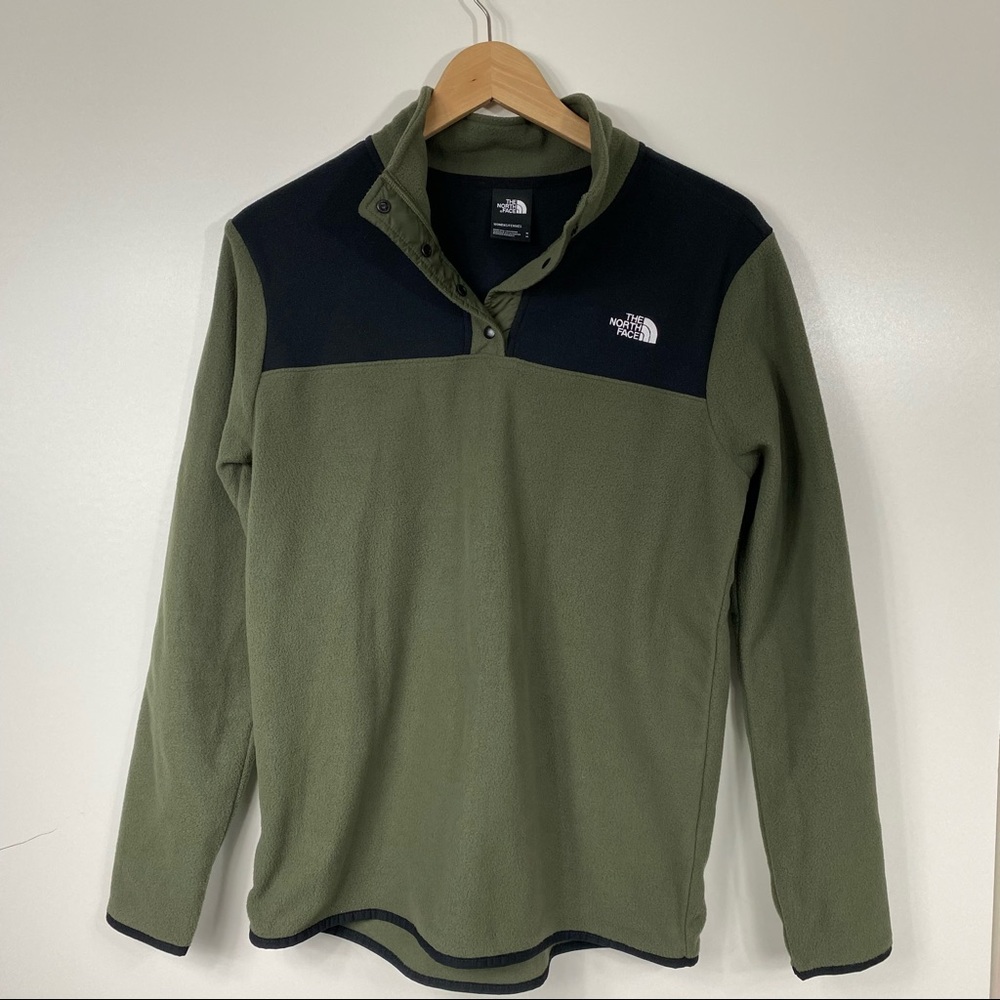 The North Face Glacier Snap-Neck Fleece Pullover